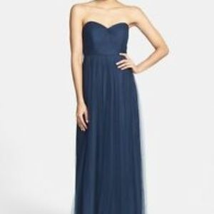 Jenny Yoo Annabelle Convertible Dress - Navy